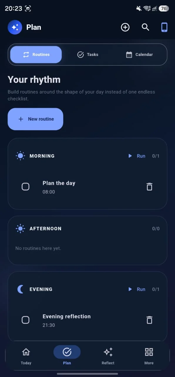EVOLVE routines
